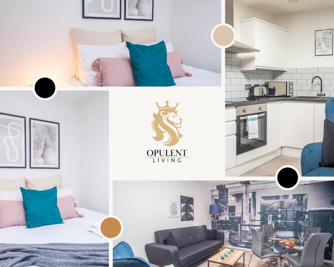 Luxe Apartments Near Albert Docks - 3 Graces - Liverpool One - Business, Contract & Corporate Ready Luaran gambar